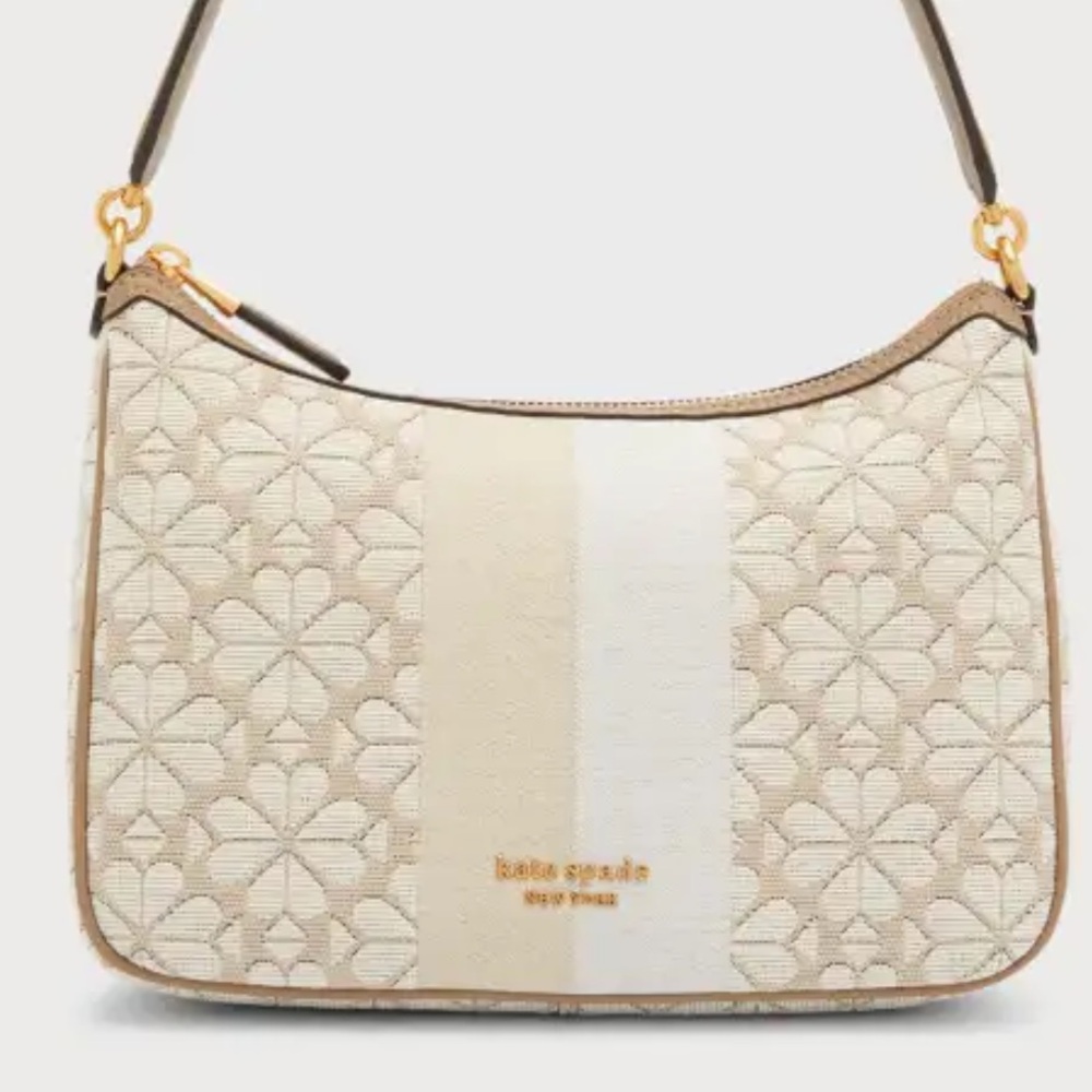 Kate Spade Small Logo Canvas Shoulder Bag